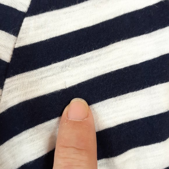 Anthro THML Boho 3/4 Sleeve Striped Tunic Top S - Picture 13 of 15